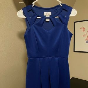 Sweet storm Royal blue dress